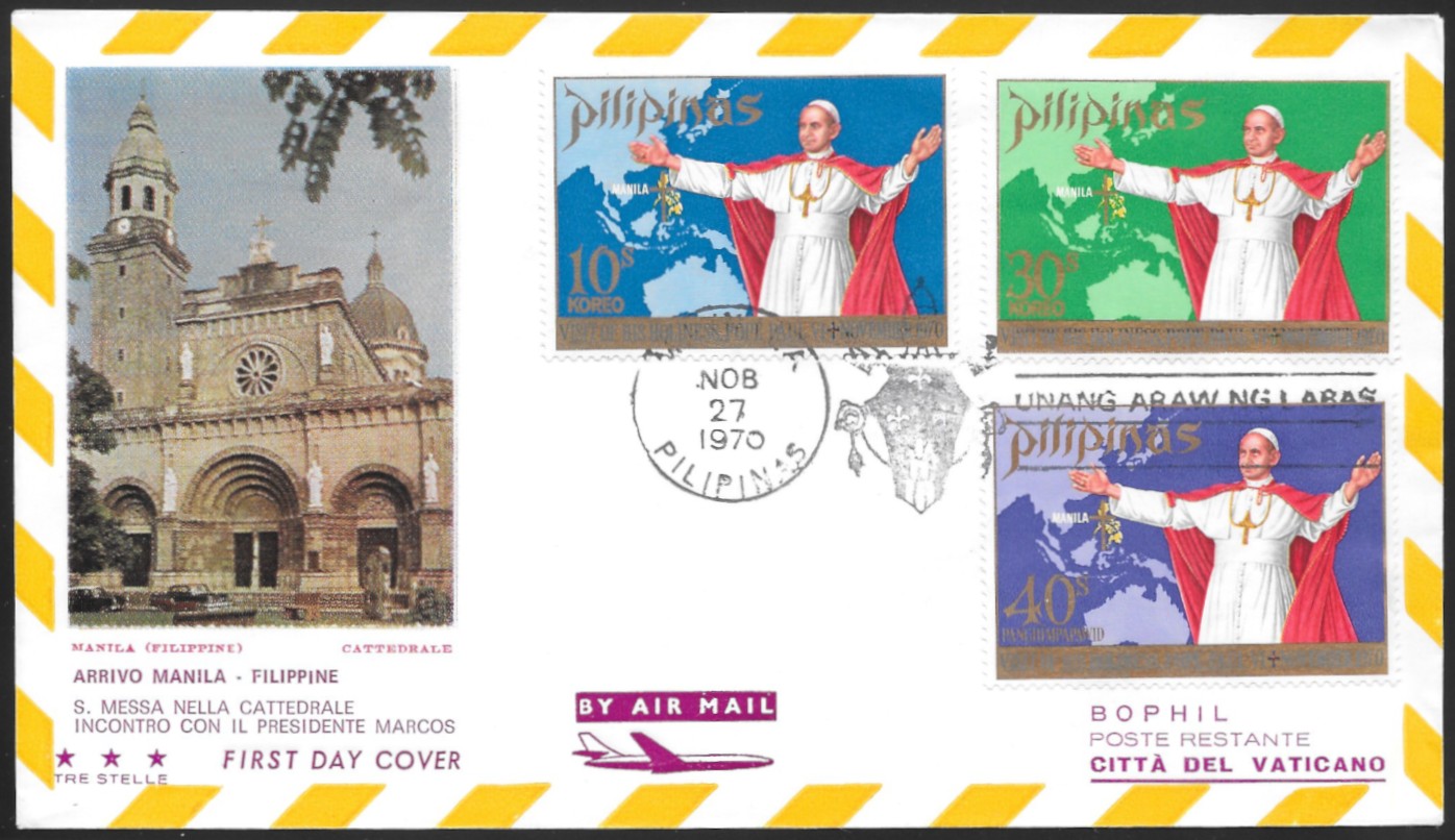 Philippines 1970 First Day Cover 